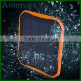 Waterproof Fireproof Led Light 5600mAh Dual USB Ports External Backup Battery Charger Solar Power Bank for Mobile Phone Tablet thumbnail-1