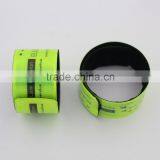 Wholesale PVC Reflective Slap Band,slap Wristband,slap Bracelet thumbnail-2