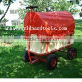 Woody Wagon Pull Along + Canopy- Flyer Cart Radio Trailer Quality Choice thumbnail-4