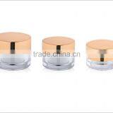 New Arrival Aluminum Cover 15g 30g 50g Plastic Acrylic Cosmetic Jar