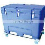 Roto-molded Insulated Dry Ice Storage Container Dry Ice Transport Box With Wheels thumbnail-4