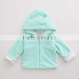 kids winter bright colored cheap plain hoodie housecoat