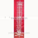 Metal Floor Rotary Prints Display Rack With Quality Gurantee thumbnail-1
