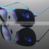 Metal Sunglasses With Mirror Effect Lens
