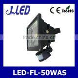 With Sensor High Quality Pass CE ROHS Led 50w Flood Light