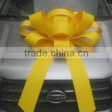 HOT SALE! 75CM Giant Yellow Waterproof Plastic Bow for Car Hanging Decorations Quality Choice thumbnail-1