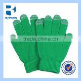 Cheap Fashion Winter Knitted Wool Glove for Touch Screen