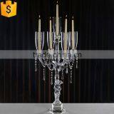 Wholesale Good Crystal Glass Candlestick Holder Wedding in China