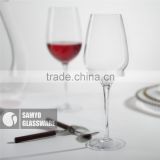 SAMYO manufacturer wholesale handmade clear crystal red wine glass
