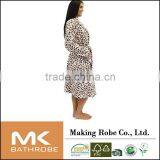 Women's Fun Prints Fleece Robes thumbnail-6