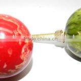 Resin Knob With Metal Fittings - 1.5 Inch Dia thumbnail-6