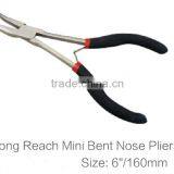 Long Reach Mini Bent Nose Pliers thumbnail-1
