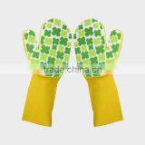 new latex working gloves with scouring pad
