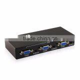 Made in China 4 Port VGA Splitter 1x4 VGA Splitter 1080p 1 Input 4 Output With 3.5mm Stereo Audio thumbnail-4