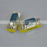 DB9PIN Male to Male Adapter Yellow Color