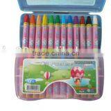 12color Oil Pastel Crayon in Plastic Box thumbnail-3