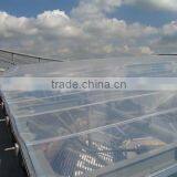 Wind Resistant Clear ETFE Coated Film Tensile Fabric Architecture Greenhouse thumbnail-2
