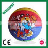 Mini Size Promotional Rubber Basketball thumbnail-1