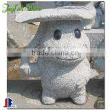 Funny Granite Frog Statue