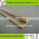 Pvc Silver Extruded T Profile Edge Banding Strips for Desk