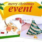 49*38mm Wholesale Christmas Colorful Crystal Tree Brooches thumbnail-5