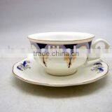 Porcelain Cups and Saucers thumbnail-1