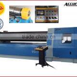 W12-30*2500 CNC Touch Screen Hydraulic Plate Sheet Rolling Bendr Machine With PLC thumbnail-1