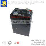 High Capacity Rechargeable Lead Acid Battery 4v6ah