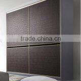 Simple Design Bedroom Furniture Wood Wardrobe thumbnail-5