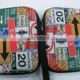 GC-Jersey Fabric Nylon Zipper Closure Portable Cable Eva Package thumbnail-2