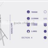 The Cheapest Photographic Equipment Multi-function Folding Heavy Duty Light Stand With Extra Thick Diameter thumbnail-3