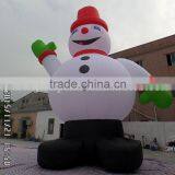 10meter High Advertising Inflatable Snowman 2015 Christmas Events Inflatable Balloon