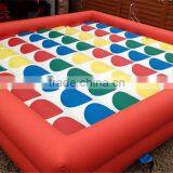 Giant Inflatable Twister for Adults Pop Yard Games Inflatable Air Twister Mattress thumbnail-2