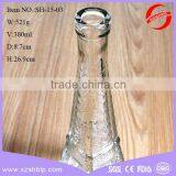 2016 New Style Laminate Mini Tower Shape Artware Glass Bottle Wholesale thumbnail-4