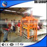 Machine for Small Factory!! Low Investment Cement Concrete Block Making Machine QTJ4-40 thumbnail-1
