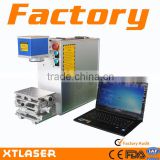 XT laser fiber color laser marking machine for steel stainless