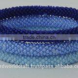 Rollover Glass Bead Bracelets
