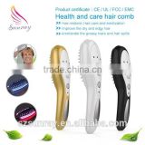 Fast hair growth head massager promotion blood circulation electronic comb