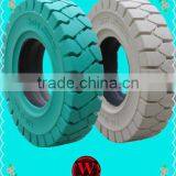 Top Quality Non Marking Tires Forklift Solid Rubber Tires Yantai WonRay Solid Tires Factory