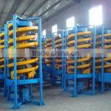 High performance gravity chute for alluvial gold