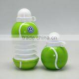 Yiwu Cheap Price BPA FREE 450ml Ball Shape Plastic Water Bottle,collapsible Football Foldable Water Bottle thumbnail-5