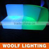 Single Corner and Straight LED Color Light Up Sofa thumbnail-4