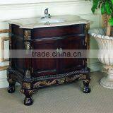 Antique Bathroom Cabinet,bathroom Vanity With Marble Top and Mirro,bathroom Furniture thumbnail-1