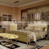 Luxury European Sytle Wooden Bed (1.8M) thumbnail-2