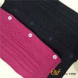 Girl Short Sleeves Cable Cardigan Sweater thumbnail-5