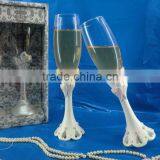 Wedding Gifts for 2014 Wedding Toasting Flutes Champagne Flutes Party Supply thumbnail-1