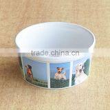 Vivid Round Decaled Dog Bowl thumbnail-1
