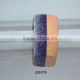 Two Tone Wood and Resin Bracelets Available in Various Colours thumbnail-1