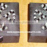 Beaded Zari Hand Embroidery Box thumbnail-1
