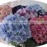 FLH05-7 Cheap Artificial Hydrangea Flower Wholesale Silk Weddding Flower Hadrangea for Wedding Decoraitons thumbnail-2